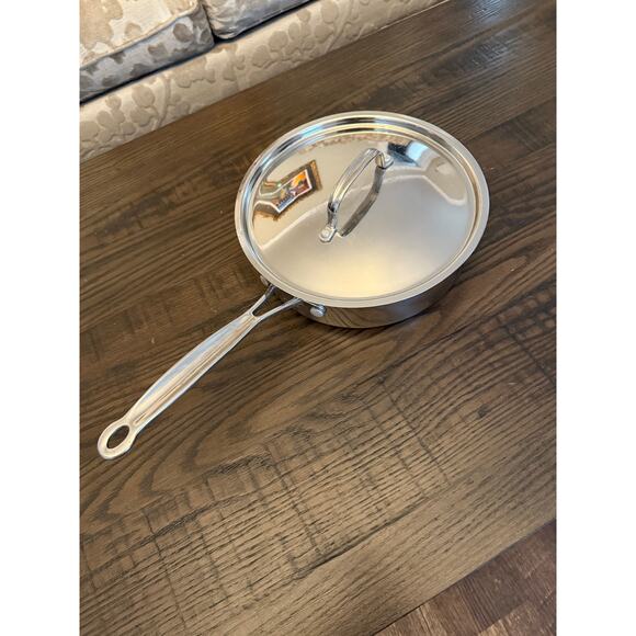 CUISINART Model #722-24 10” Skillet Frying Pan with Lid - Picture 1 of 10